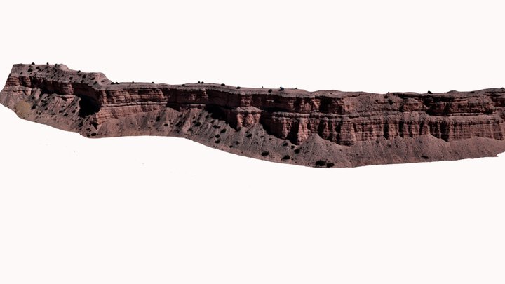 Cerro Conejo Fm, Rio Puerco Valley 3D Model