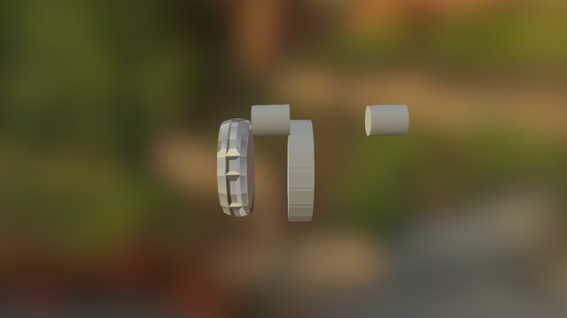 Trey's Tire 3D Model