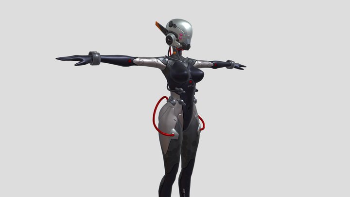 Tower of fantasy - Aidan Sniper 3D Model