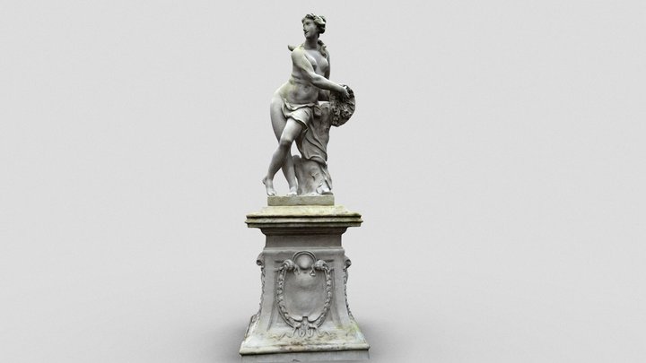 Statue of Abundantia – Austerlitz 3D Model