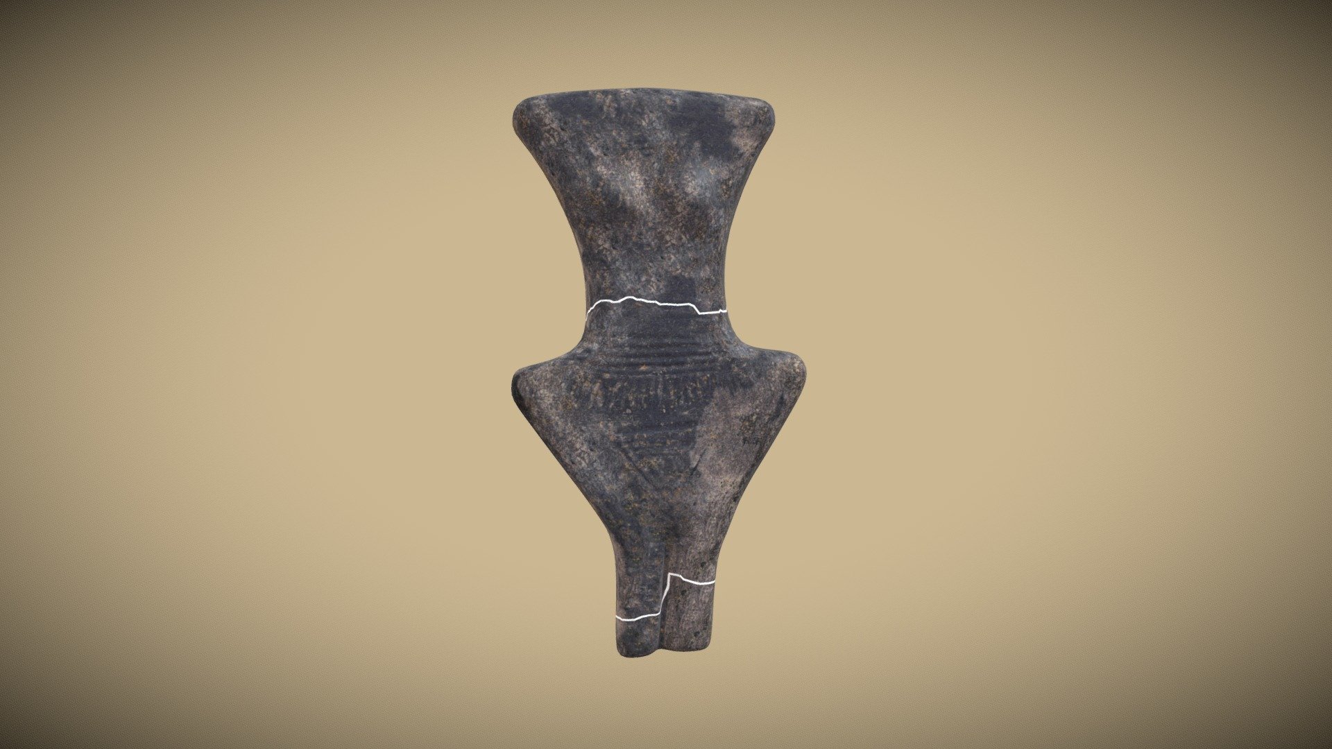 Late Copper Age flat idol 3D model by Vadalma [720887f] Sketchfab