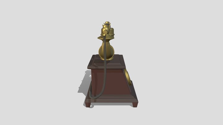 Steampunk phone 3D Model