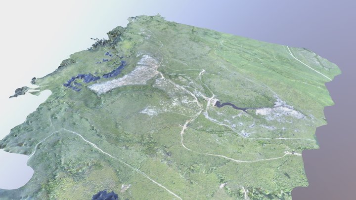 Terrain agricole de Matiti 3D Model