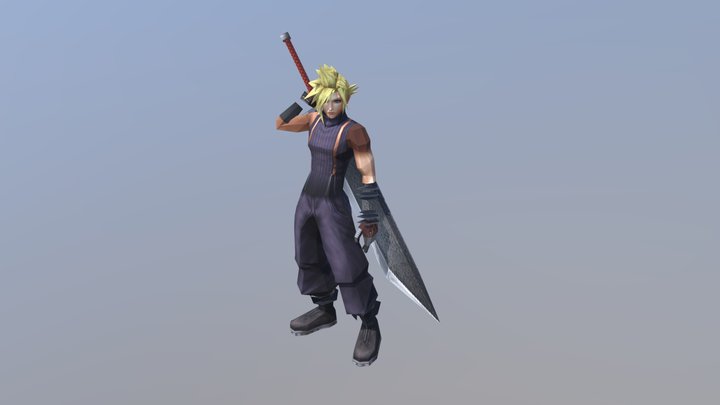 FF7 3D Model