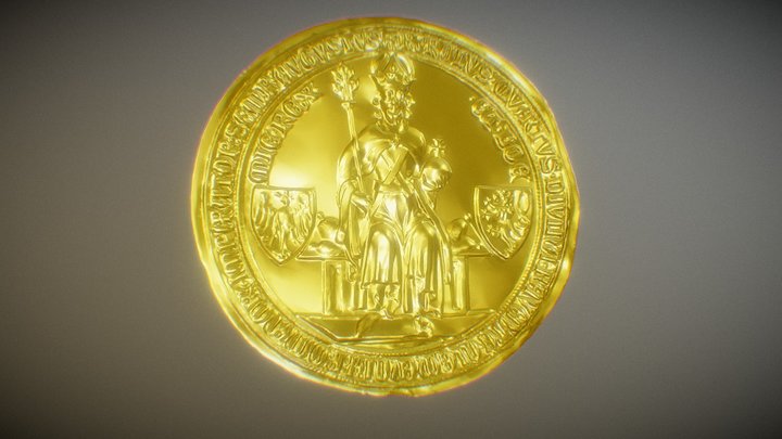 Gouden Zegel - Depot Nijmegen 3D Model
