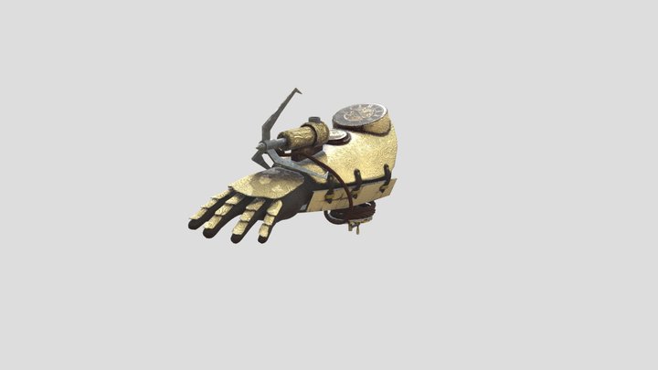 Assessment2_Gauntlet 3D Model