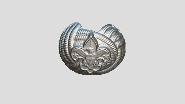 Neckerchief Slide 3D Model