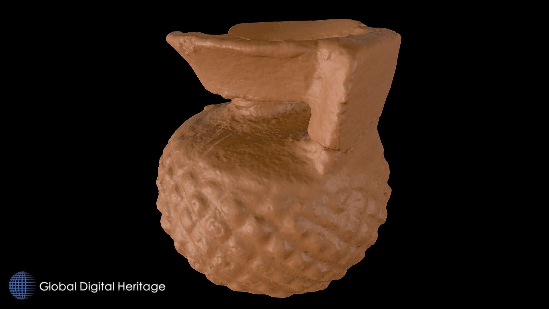 Faience Aryballos