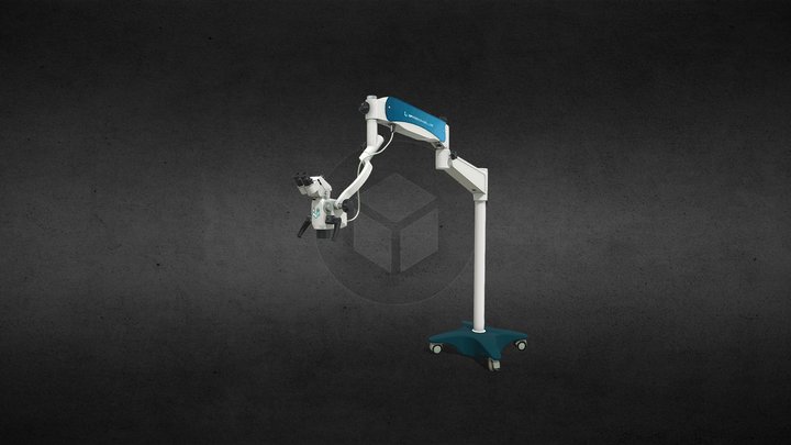 Microscópio DFV Decius Advanced 3D Model