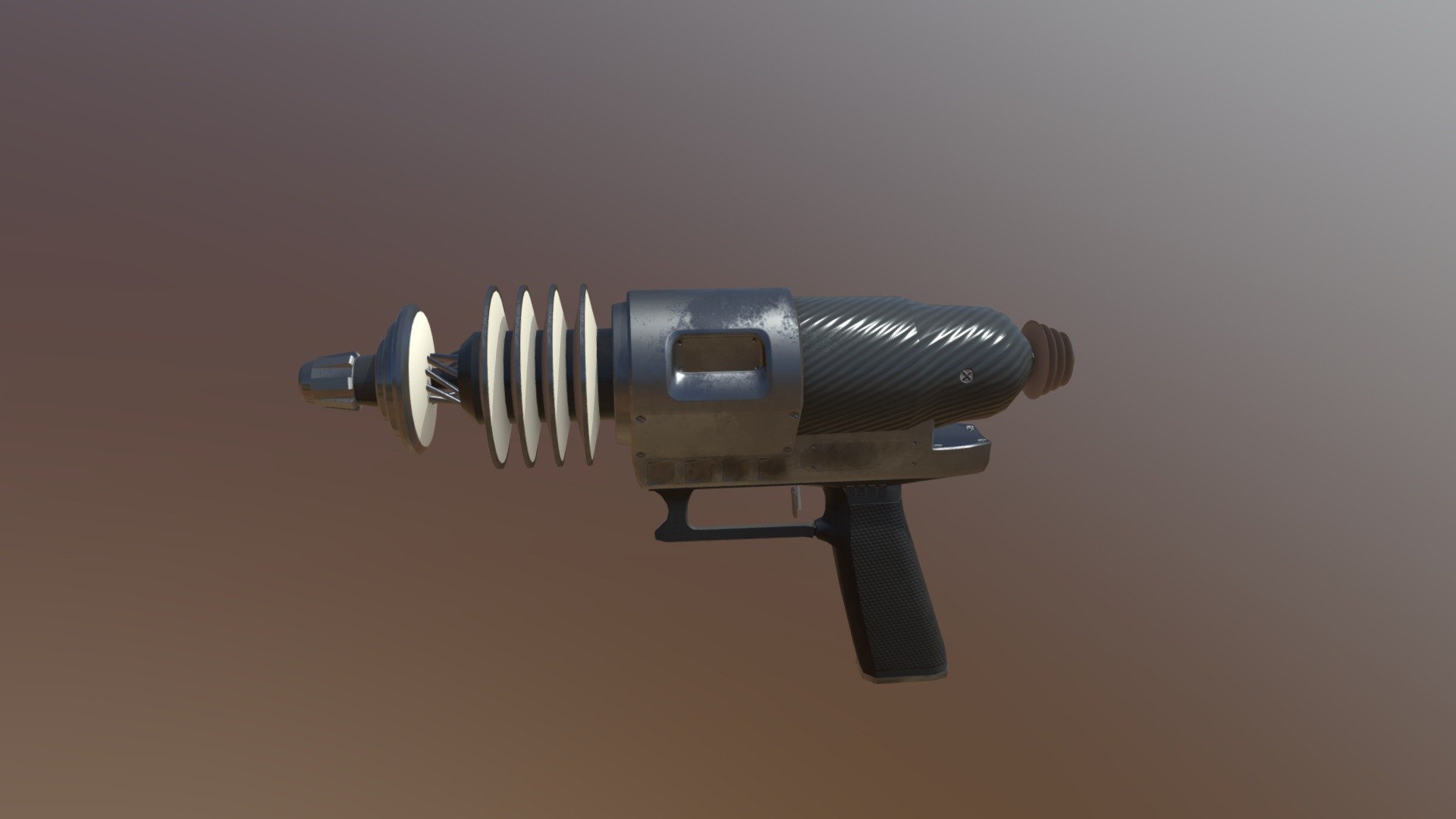 Volta Gun #3 - 3D model by GameStuffStudio [720b797] - Sketchfab