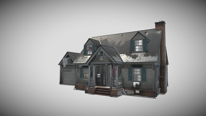 American_house 3D Model