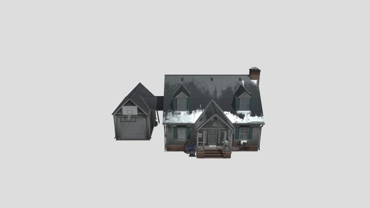 American_house 3D Model