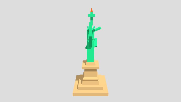 Statue of Liberty 3D Model