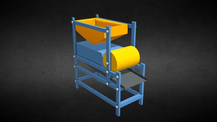 Winnow Machine 3D Model