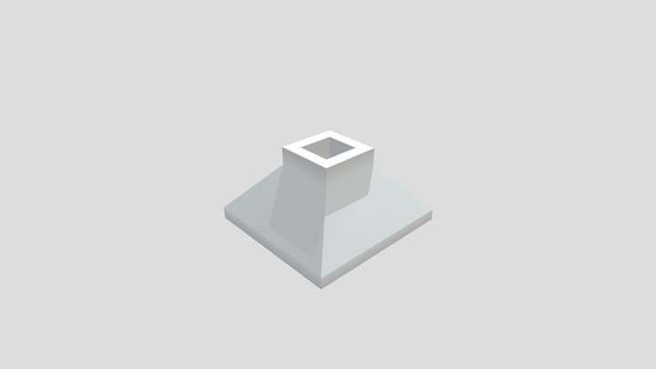Pré-fabricados de concreto - Sapatas 3D Model