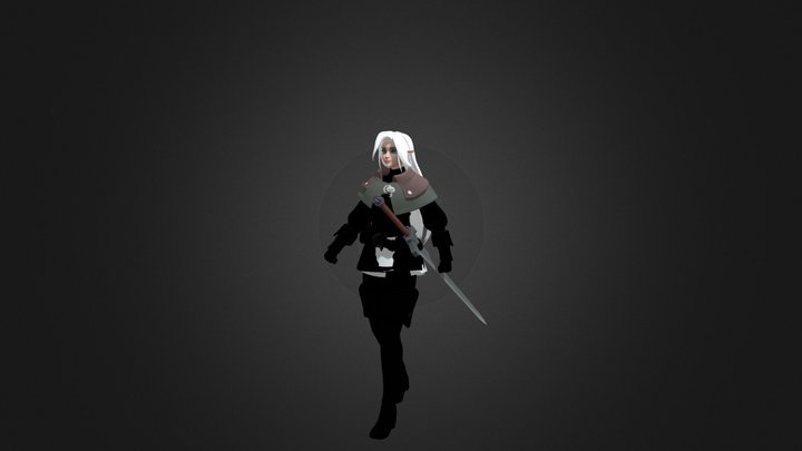 AzriAnim_Secondary1 3D Model