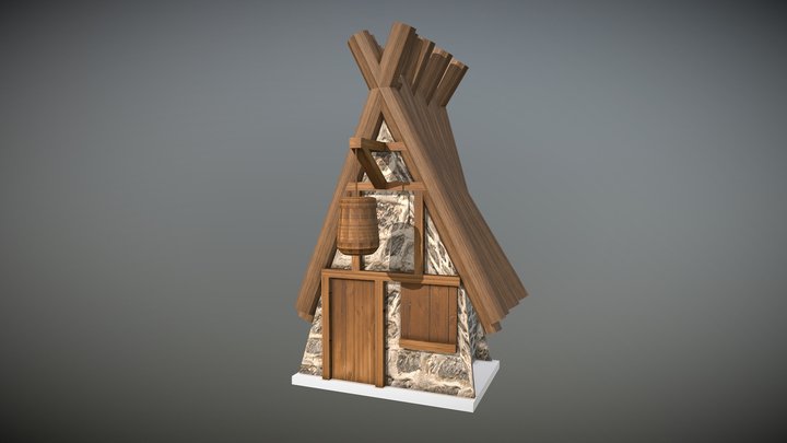 La Dany Hut 3D Model