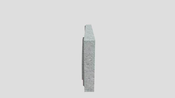 Underground Ruins - Big Arch 3D Model