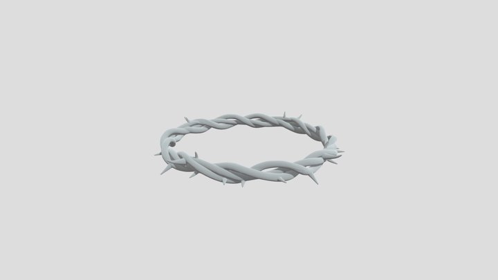 Crown of Thorns 3D Model