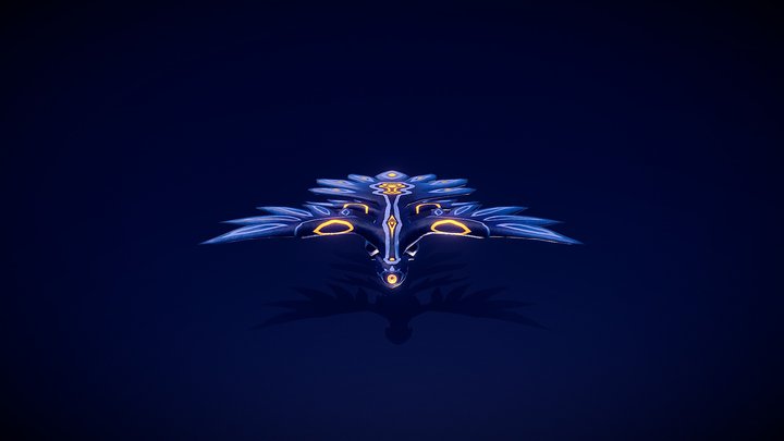 Deep sea dragon 3D Model