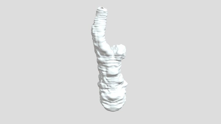 Black Smoker (hydrothermal vent) 3D Model