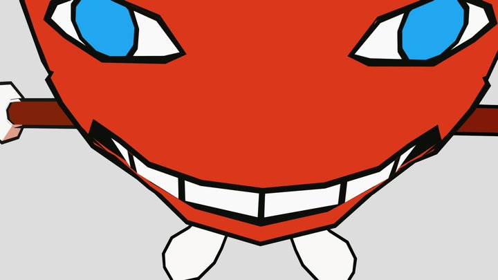 Pepperman (Low Poly) 3D Model