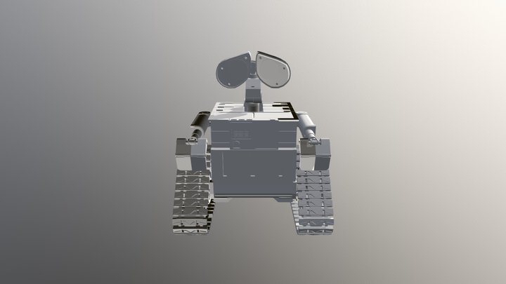 Wall_E 3D Model