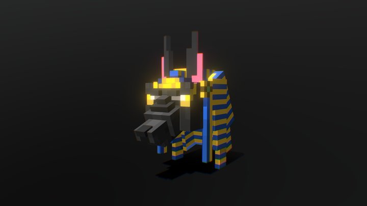 Anubis 3D Model