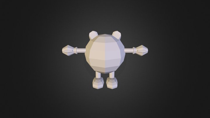 Poliwhirl 3D Model