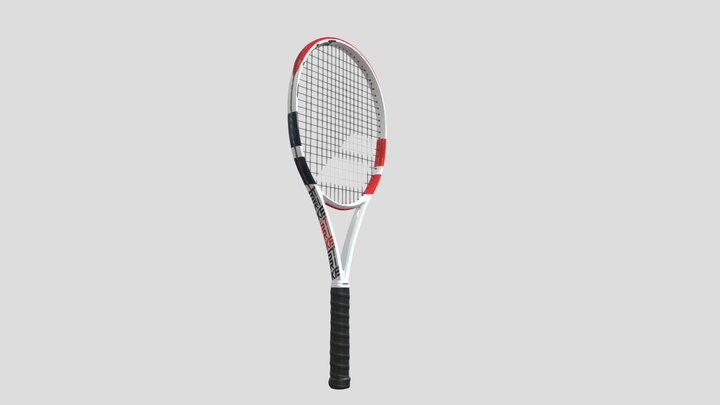 Babolat Pure Strike Lite Racquets 3D Model