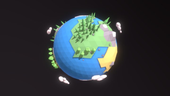 Planet 3D Model