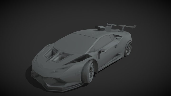 Lamborghini Huracan 3D Model