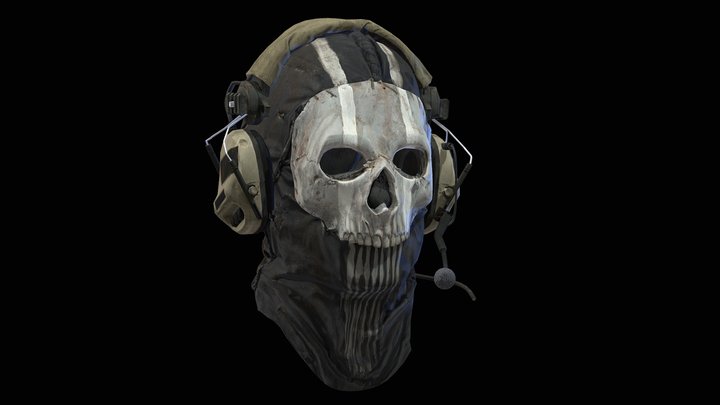 Ghost mask 3D Model