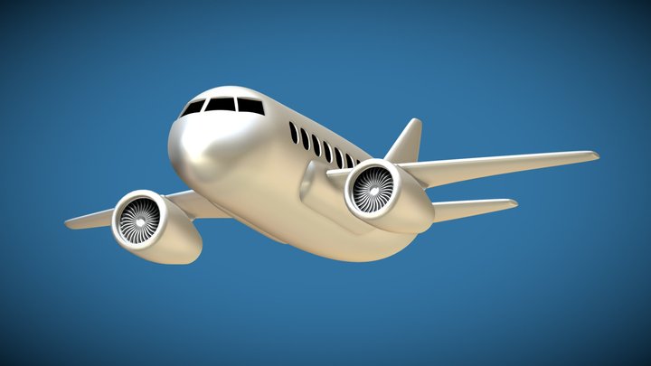 Aircraft / plane mini 3D Model