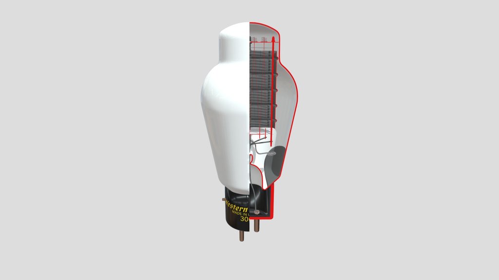 300b Electron Tube 3 4 Section