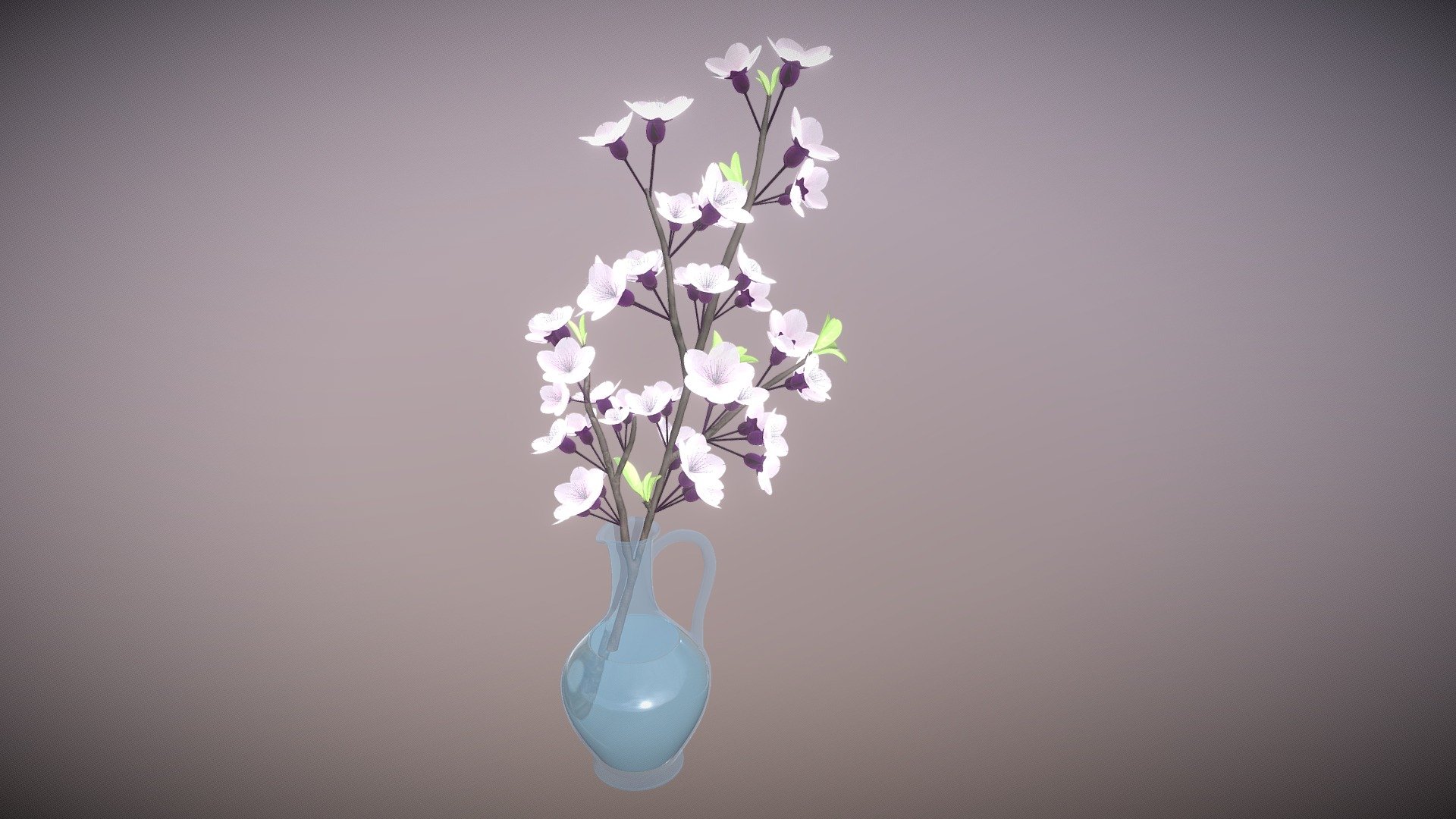 Blooming Cherry - 3D model by Moora [721362d] - Sketchfab