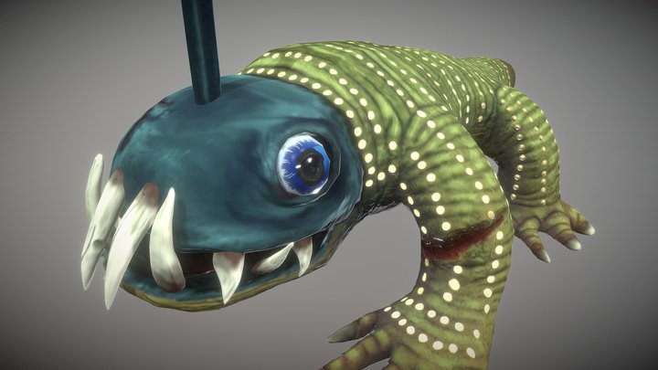 Creature Concept: Beamon 3D Model