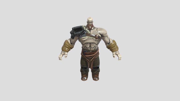 Kratos_ ExamJuin_Ugo_Marmignon 3D Model