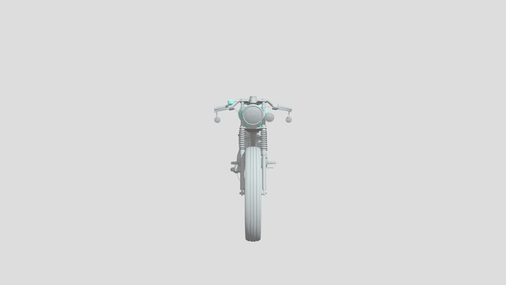 Honda Caferacer – Kostenloses 3D-Modell STL