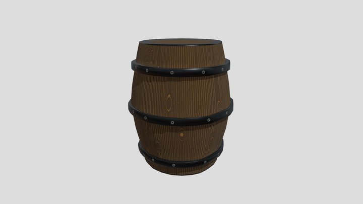 Barrel 3D Model