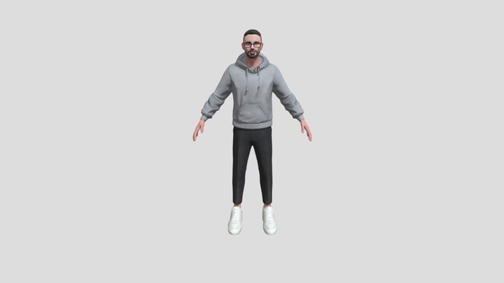 Male Avatar 3D Model