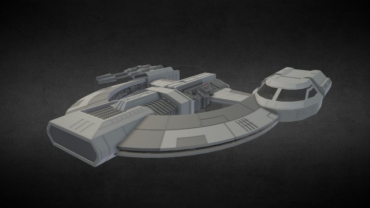 Star Wars: G-Type Light Shuttle – Modello 3D gratuito STL