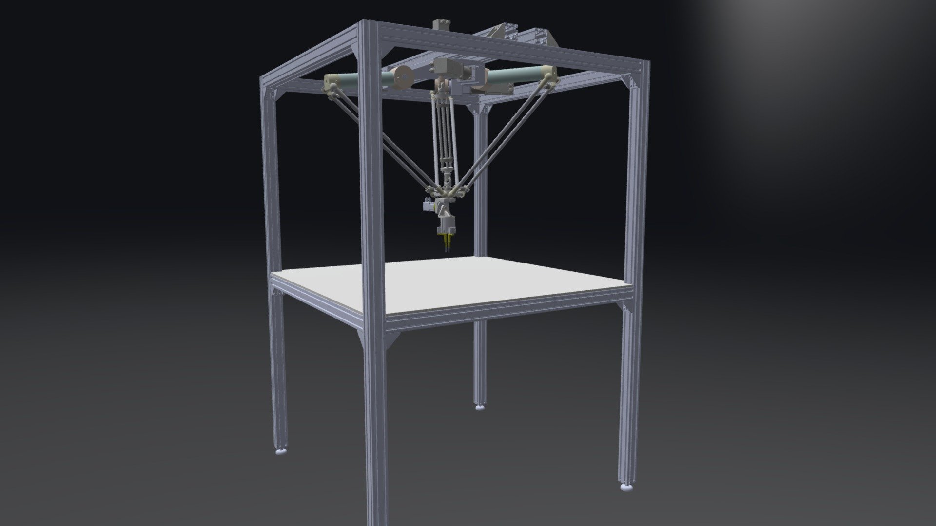 Delta Robot 3D model by Flexible Robotic Environment (flexibleroboticenvironment) [7217ca6