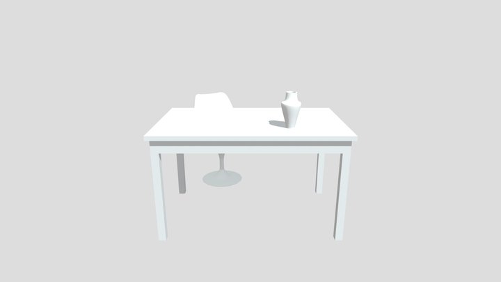 GL_ Lesson1_ Exercise1_Table 3D Model