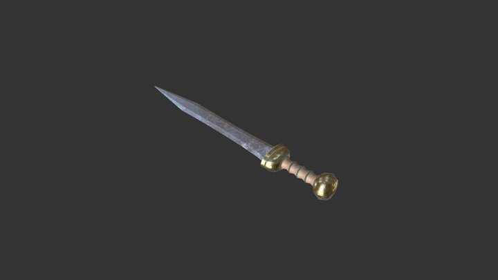 roman sword 3D Model
