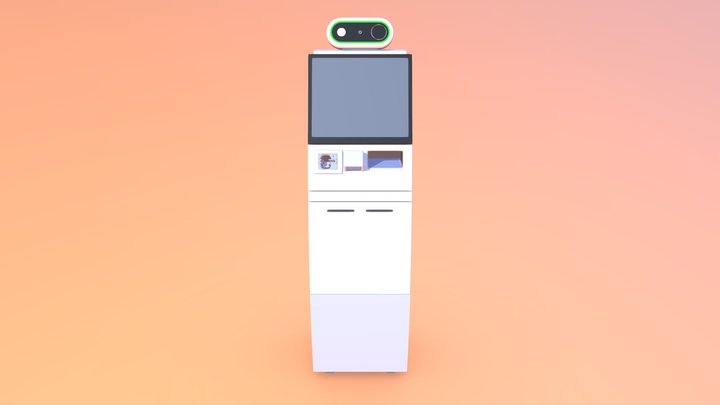 Elenium Y Kiosk 3D Model