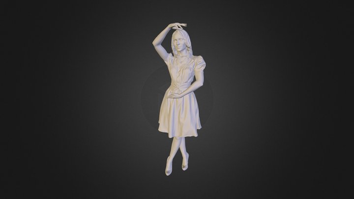 Olga 3dscan model 2 3D Model