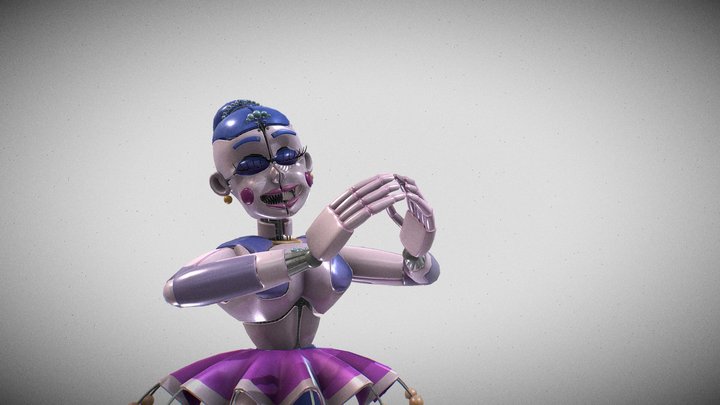 Fnaf-help-wanted-2-ballora(1) 3D Model