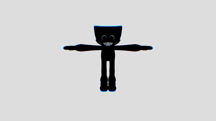 huggy-wuggy-fnf-version 3D Model