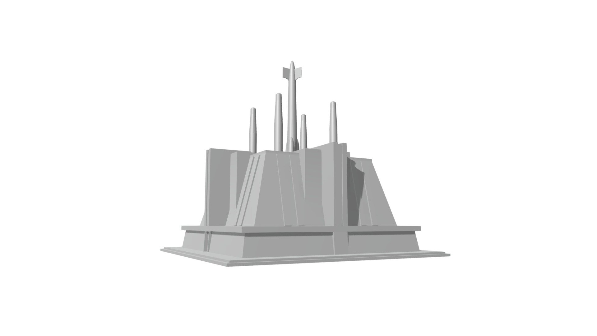 Jedi Temple Download Free 3D model by Klopdklop [721b467] Sketchfab